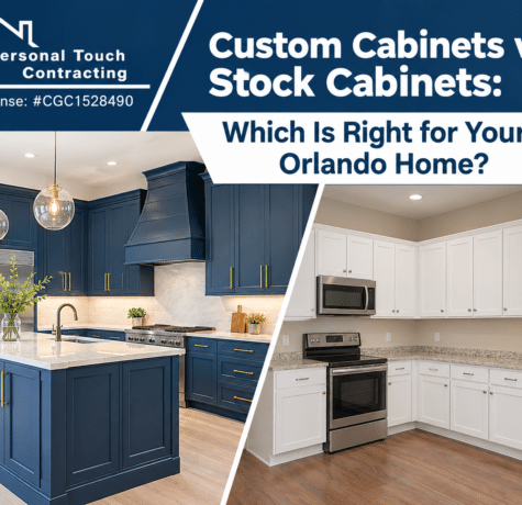 Custom Cabinets vs. Stock Cabinets