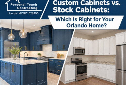 Custom Cabinets vs. Stock Cabinets