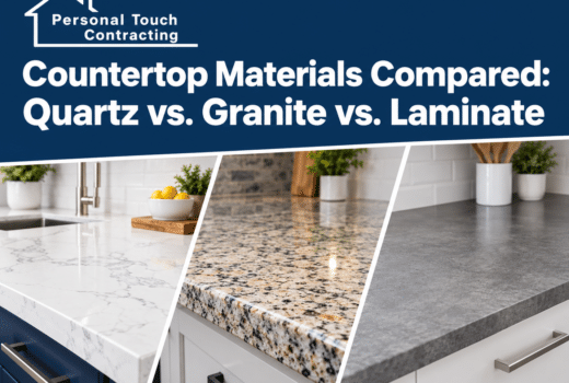 Quartz vs. Granite Countertops vs. Laminate